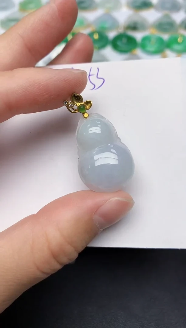 颈饰未镶嵌翡翠天然缅甸A货翡翠百元以上9元证书费自理