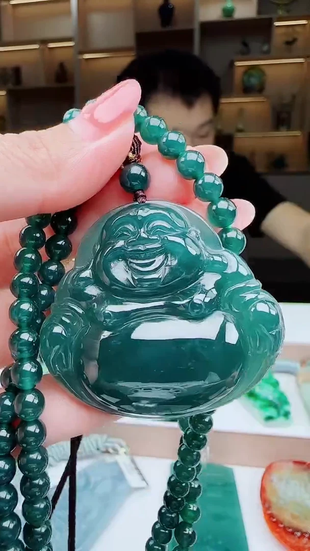 颈饰未镶嵌翡翠多样性发其一79502