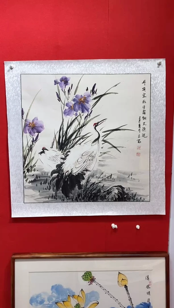 国画国画NYQ杰牛云勤老师作品