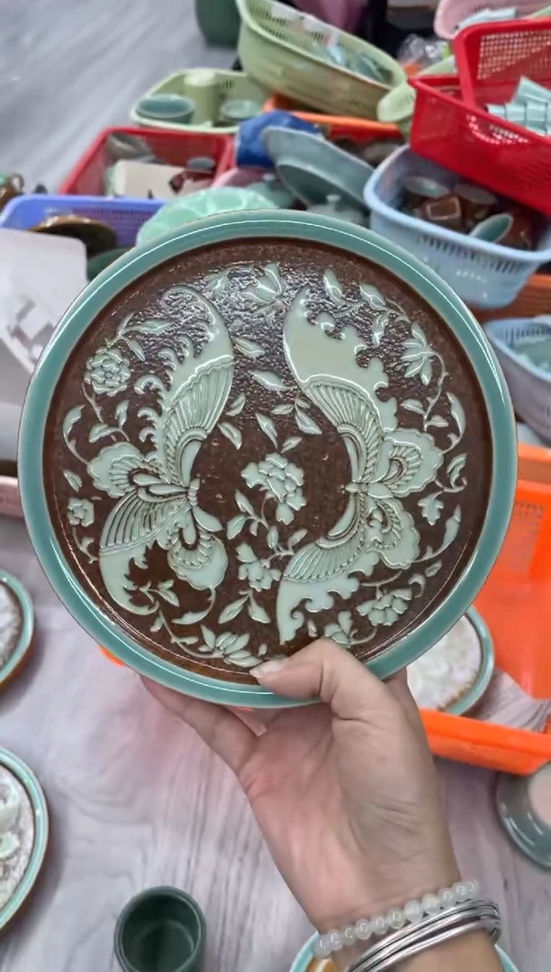 纯手工 大号  慧仙青瓷 龙泉青瓷大促