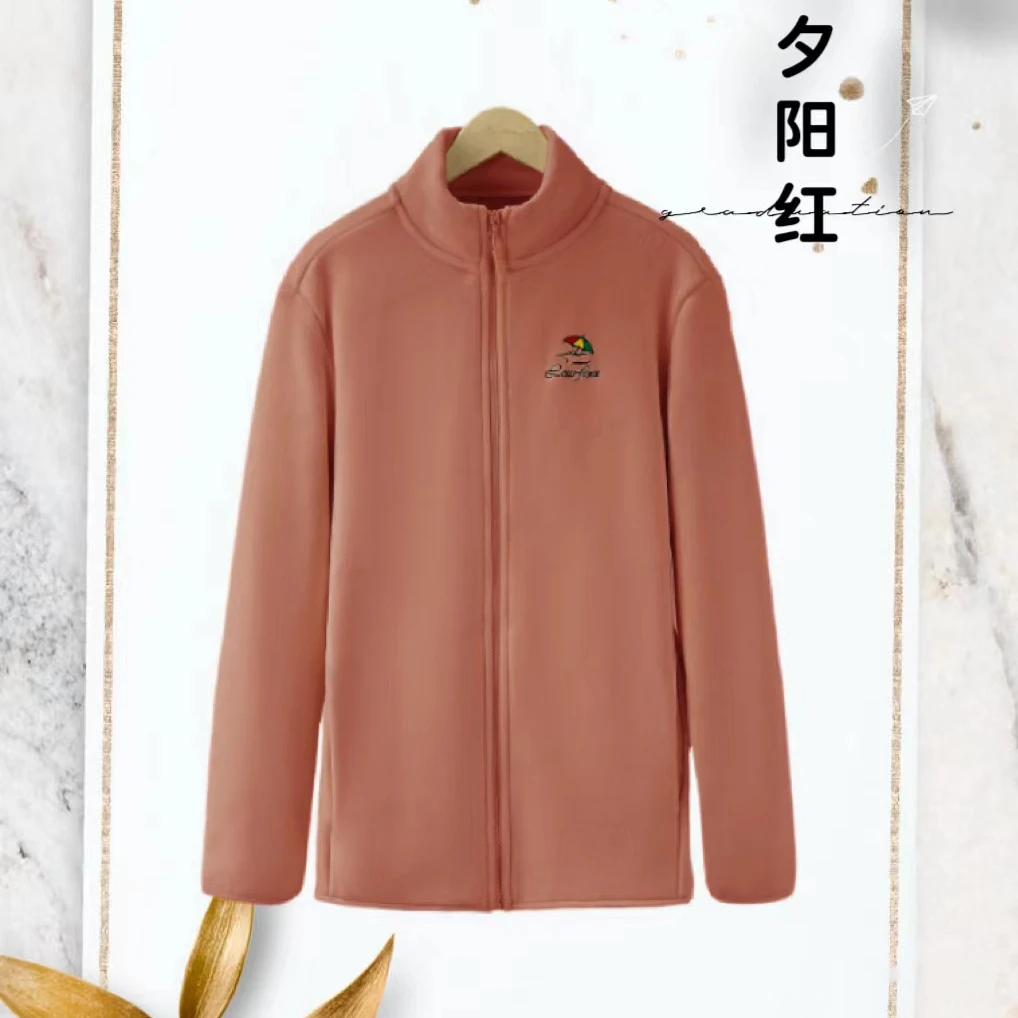 加厚云感外套！简约舒适百搭立领加绒加厚拉链云感外套8330.Q