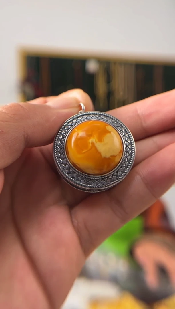 【闪购商品】蜜蜡项链未镶嵌噶玛家