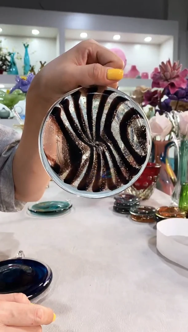 慕忆家手作琉璃花瓶
