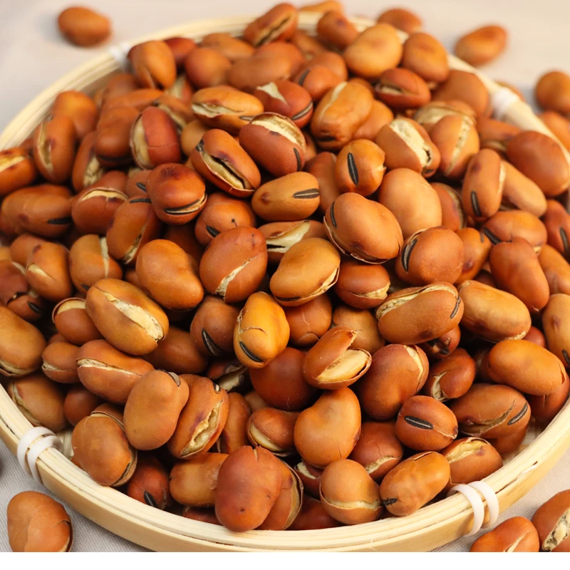 四川特产原味香脆农家炒蚕豆传统小吃炒货休闲零食营养解馋