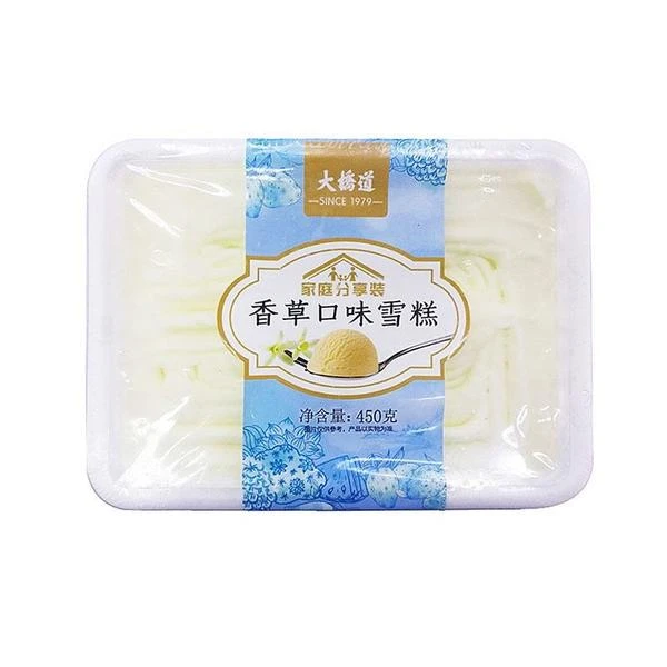 大桥道香草味雪糕香草味 450g