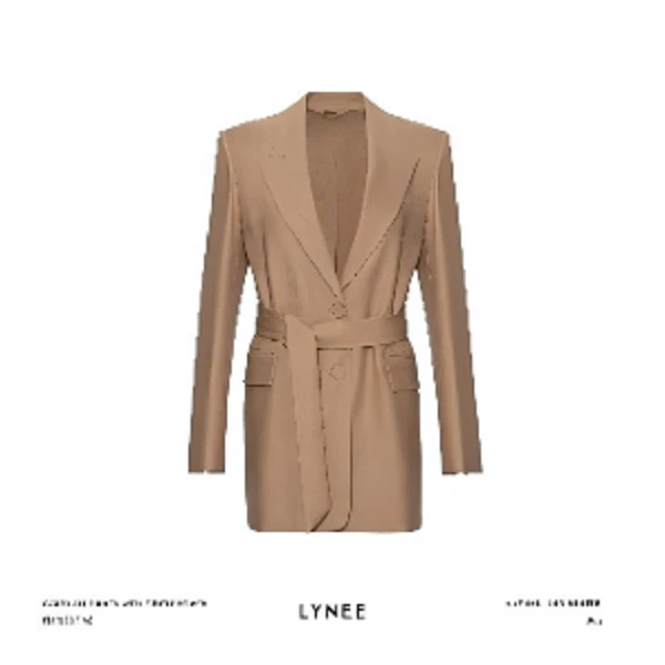 LYNEE系带外套LGB2CAW027