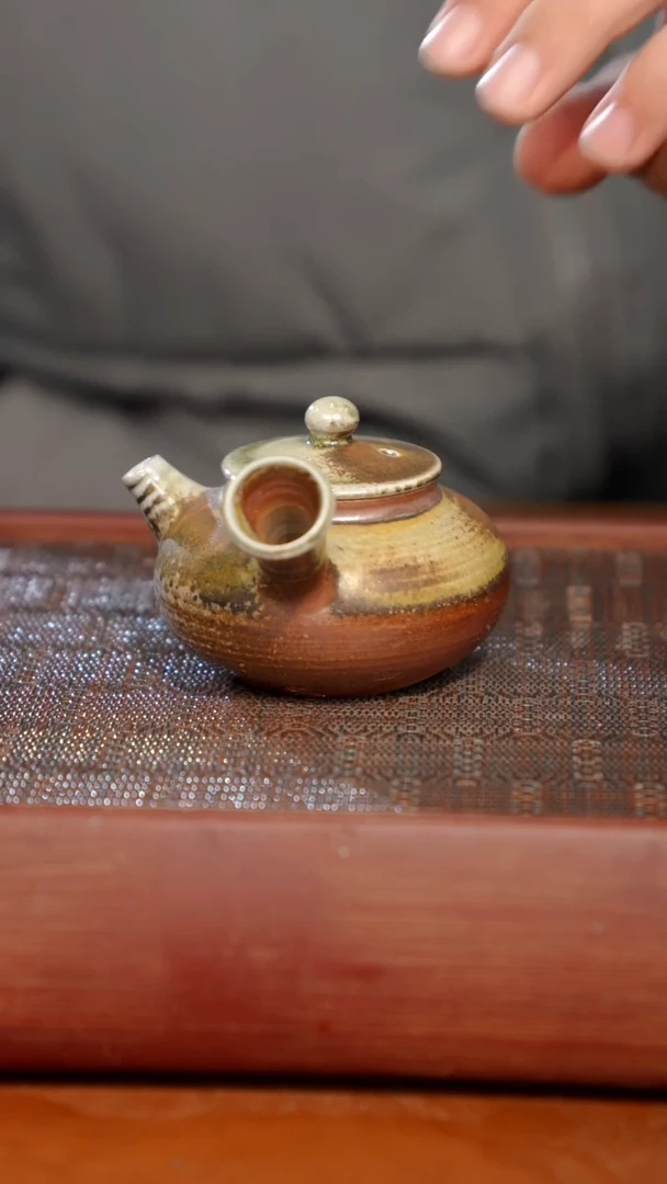 陶瓷奢瓷/瑞寅柴烧茶器（壶）853