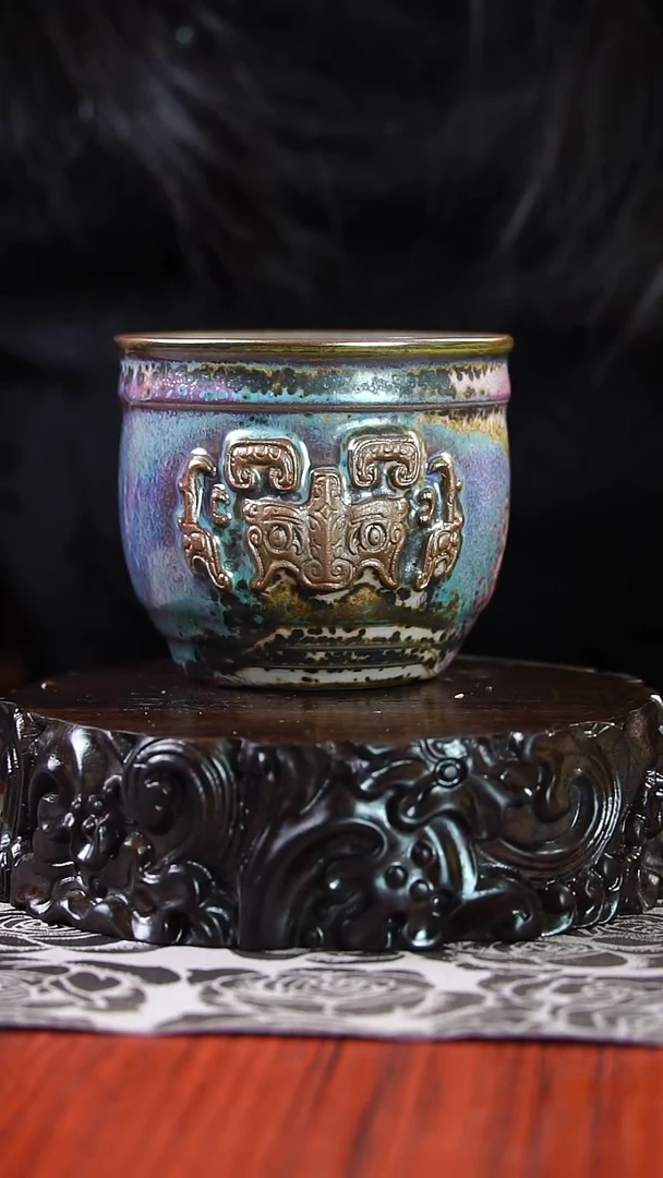 83号原矿高温钧瓷孤品收藏级