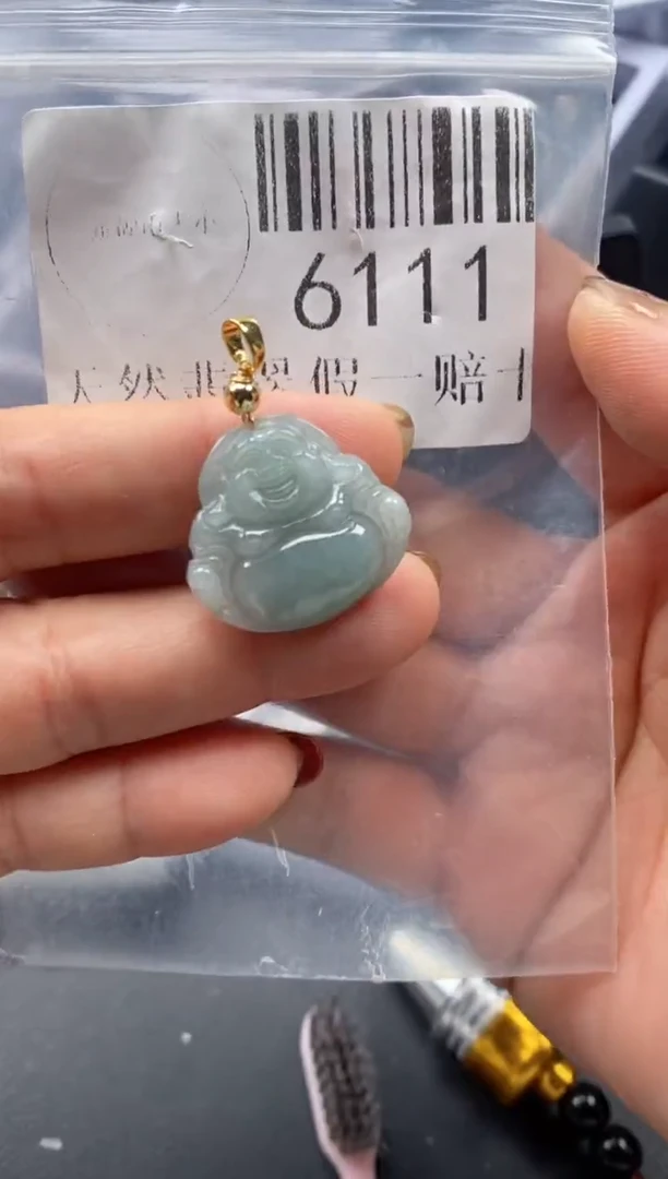 吊坠(不含链)未镶嵌翡翠6111