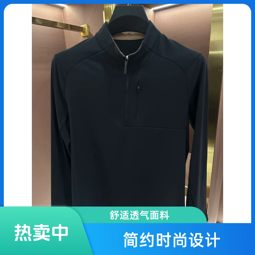 2025春季新品户外简约轻奢百搭半高领拉链卫衣环绕立体裁剪YF32
