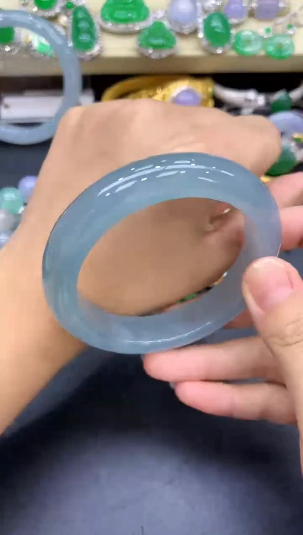 未镶嵌手镯翡翠866-中国好珍宝