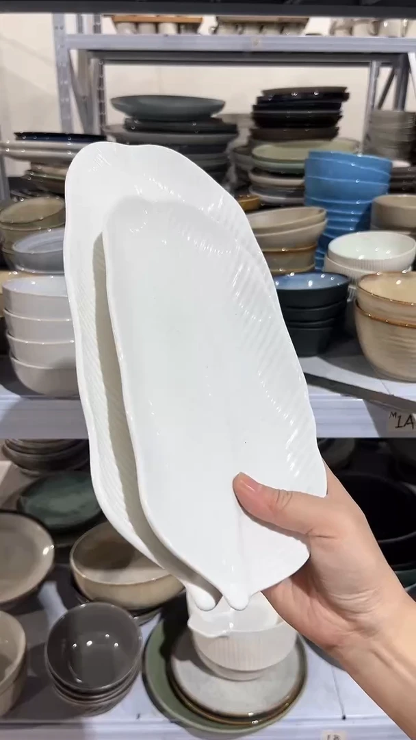 【闪购商品】瓷片外贸尾货瑕疵满20包邮X2 大小盘A6B