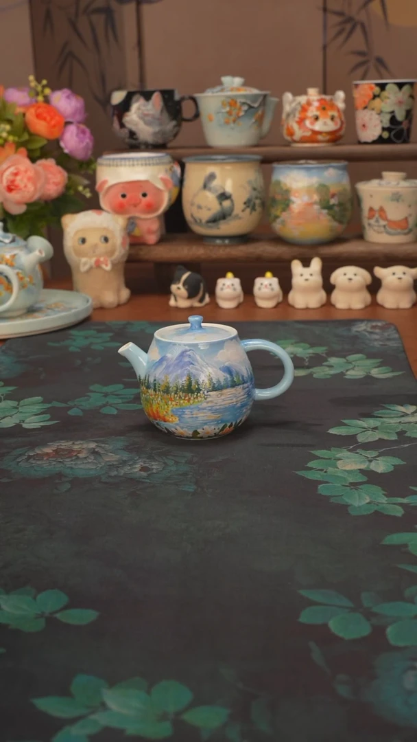 石一  阿勒泰雪景壶