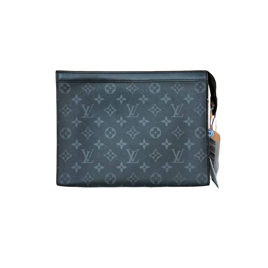 95新 LouisVuitton/路易威登 黑老花洗漱包
