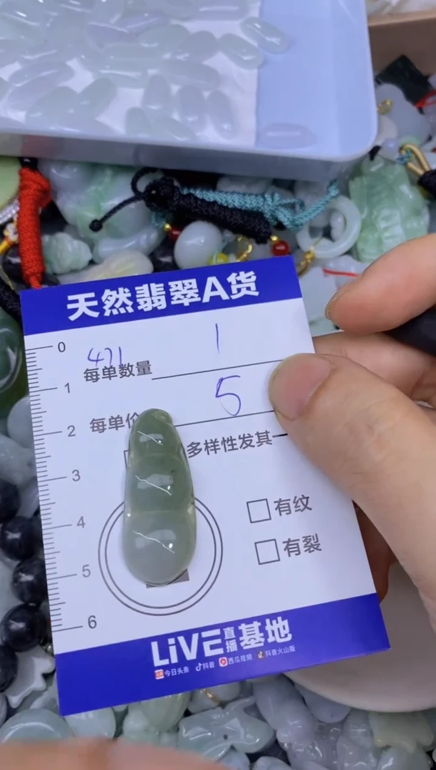 颈饰未镶嵌翡翠天然翡翠A货批量多样性发一件