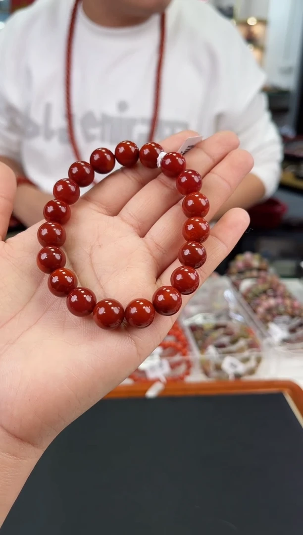 【闪购商品】南红玛瑙瓦西手串11+未镶嵌一个/条