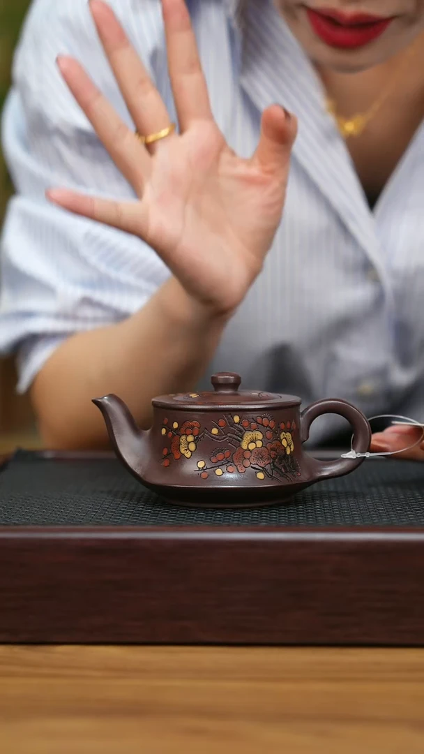 茶壶紫砂 宜兴原矿 手工 紫砂壶