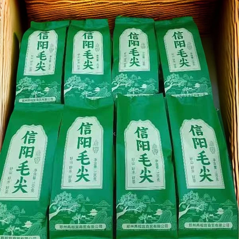 信阳毛尖2024新茶明前嫩芽高山头采全芽头手工茶绿茶正宗原产