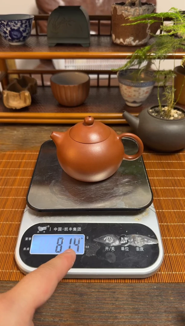 茶壶紫砂薄胎西施壶174CC