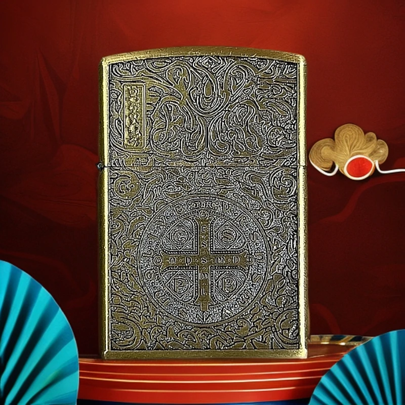 【ZK26-1】ZORRO康斯坦丁纹复古打火机火花优品