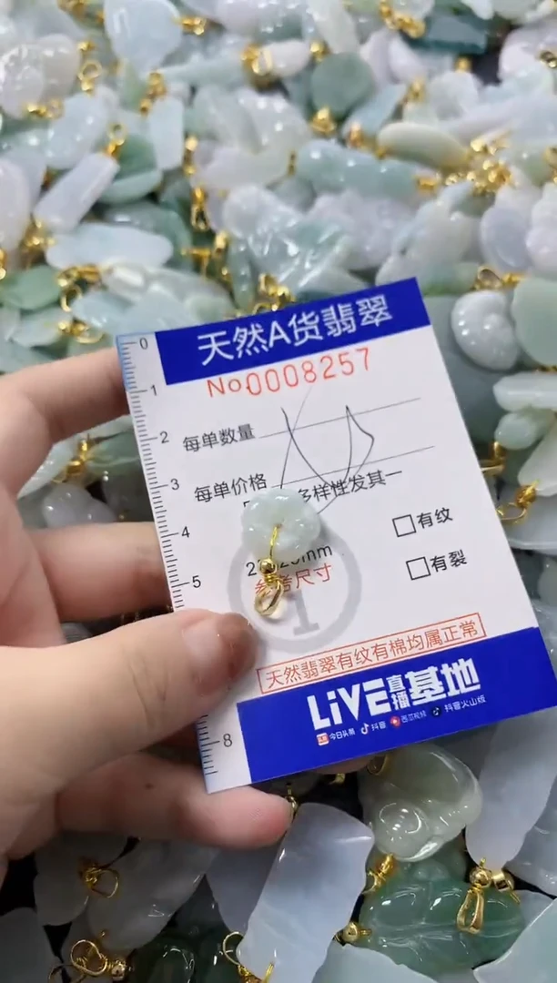 颈饰未镶嵌翡翠天然A货翡翠
