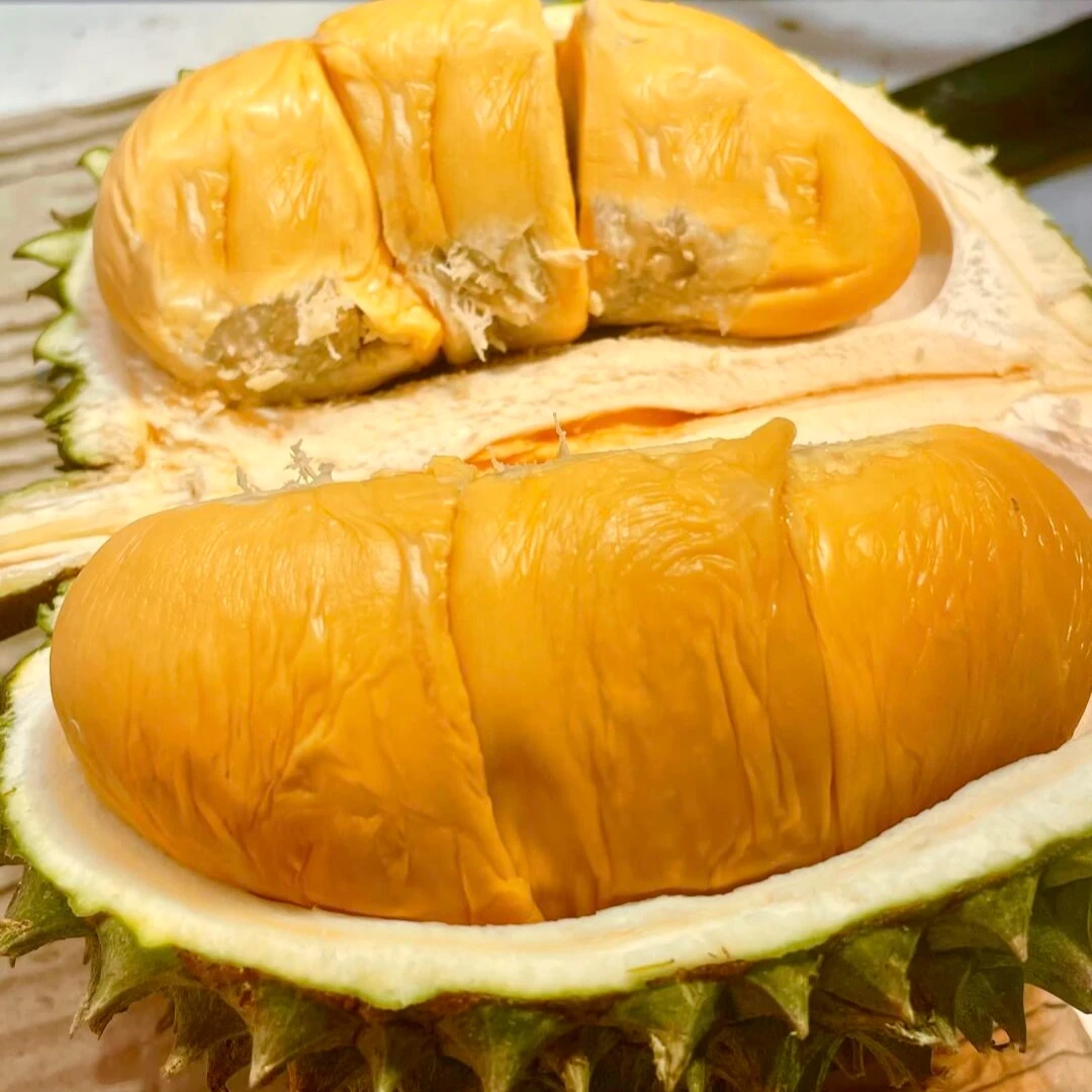 1【鲜果闪送】正宗马来西亚树熟新鲜鲜果黑刺榴莲AA果（3-7斤核大） 一物一拍黑刺马来西亚