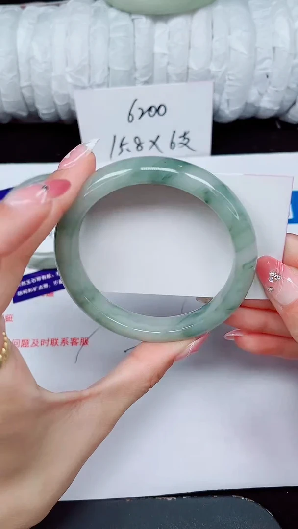 未镶嵌手镯石英质玉340-62/63