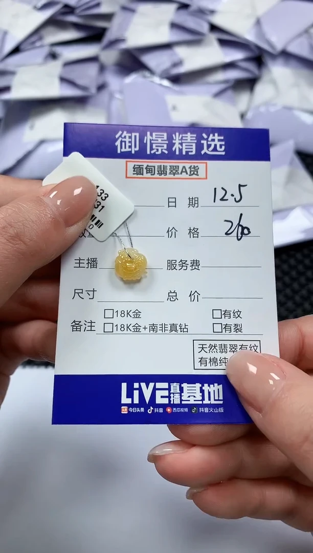 颈饰未镶嵌翡翠16