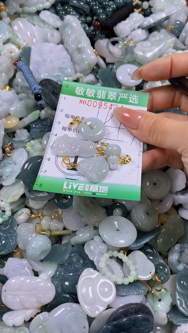【闪购商品】翡翠颈饰未镶嵌闪购0095433多样性发其一