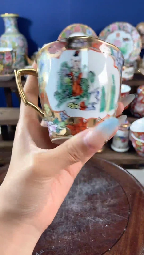 瓷片景德镇窑老厂瓷摆件