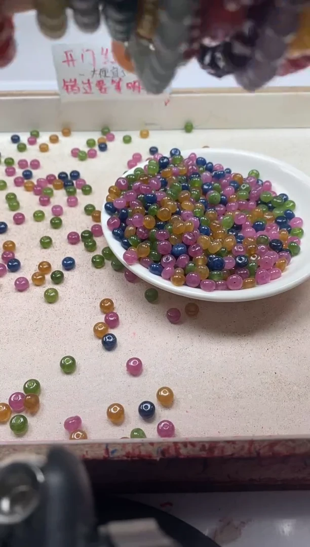 【闪购商品】碧玺颈饰未镶嵌w2099碧*玺算盘6*3mm*30颗