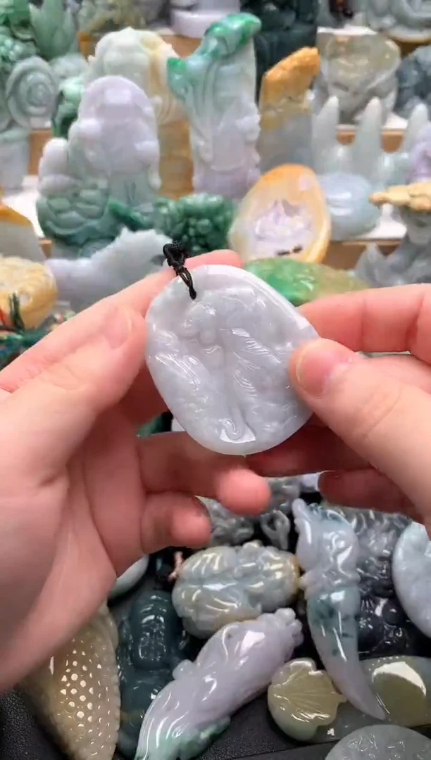 吊坠(不含链)未镶嵌翡翠1