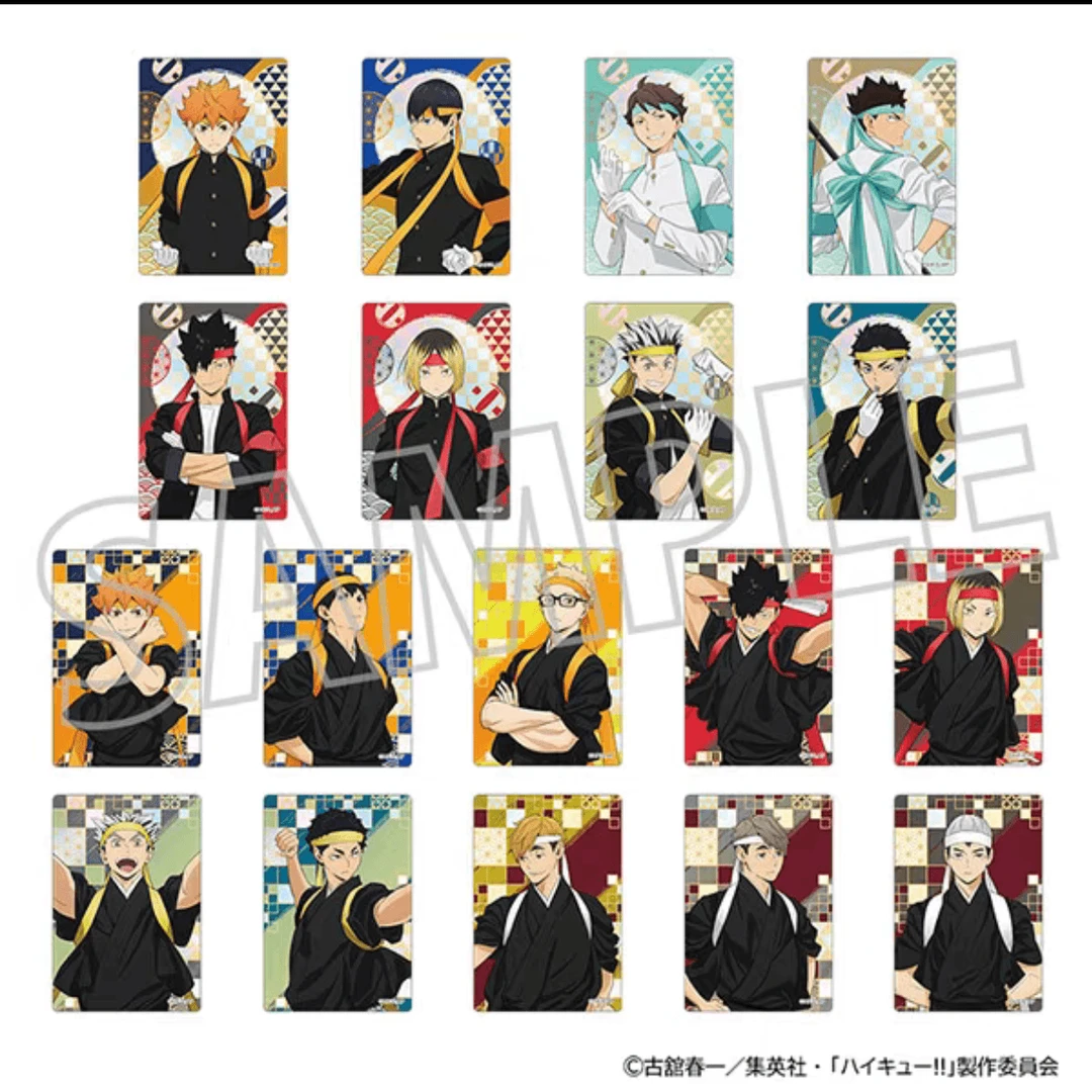 排球少年 新应援 极光色 艺术收藏啦 旧应援吧唧