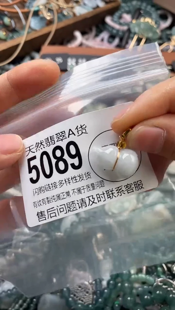 颈饰未镶嵌翡翠翡翠5089