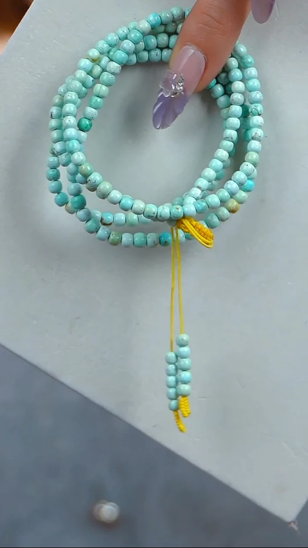 未镶嵌绿松石项链老型