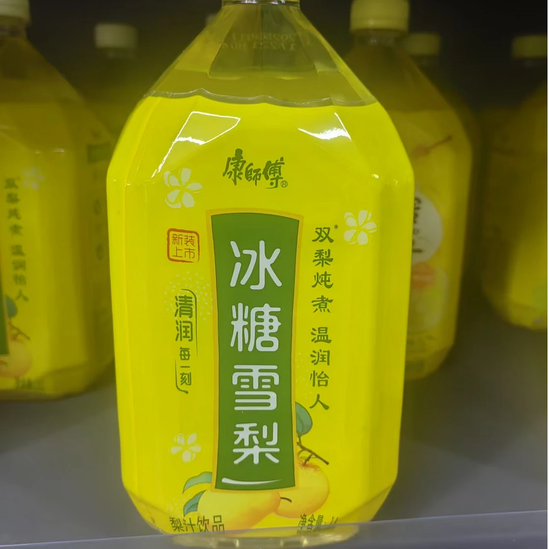 康师傅冰糖雪梨lL4.5元