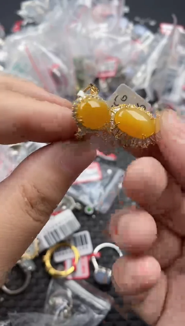 银S925镶嵌戒指翡翠999999   8