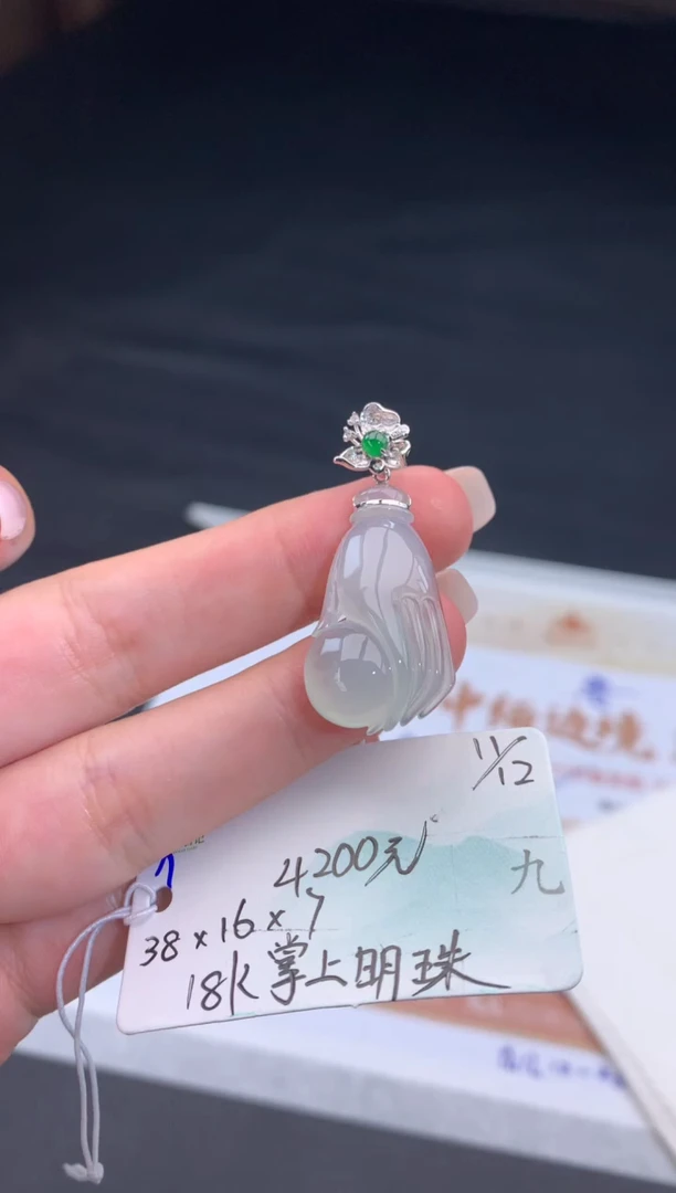 颈饰未镶嵌翡翠翡翠自带#送人#，假一赔三