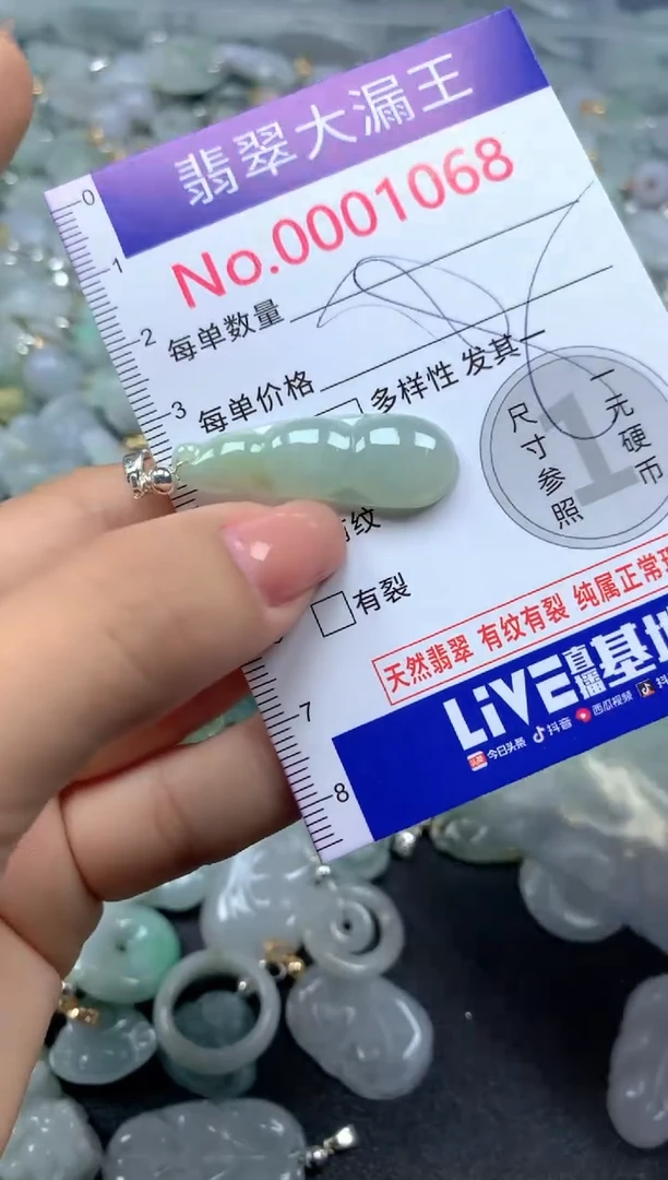 颈饰未镶嵌翡翠1068
