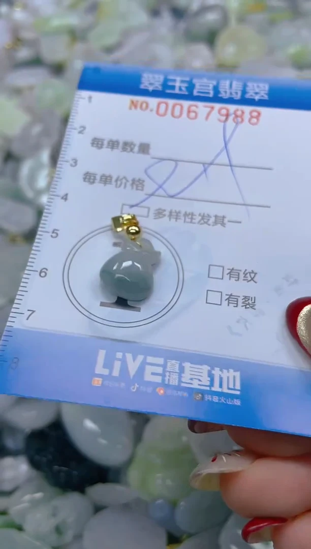 【闪购商品】翡翠颈饰未镶嵌闪购0067988