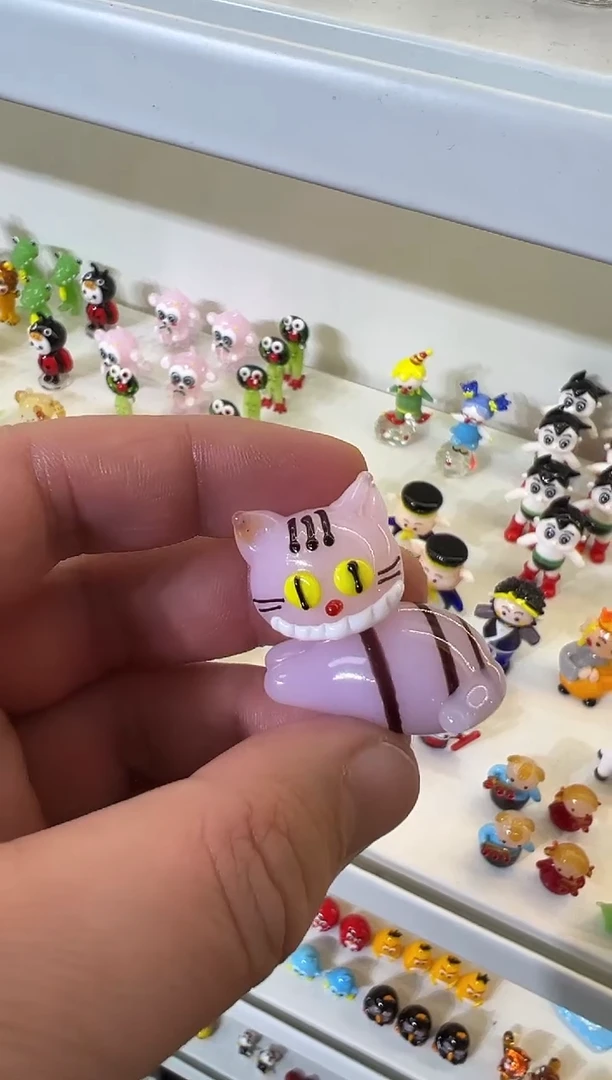 手工艺品琉璃小*猫咪