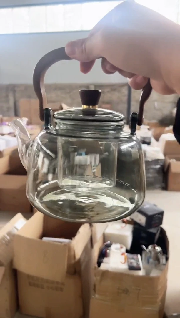 高硼硅玻璃泡茶壶