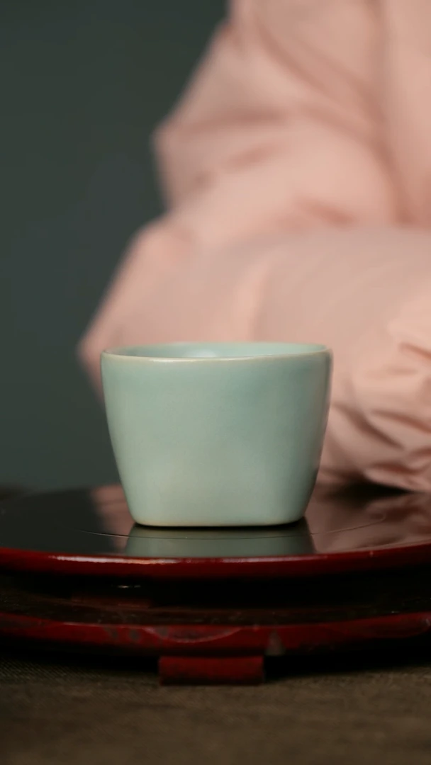 全品 天圆地方 支钉烧 仿古釉