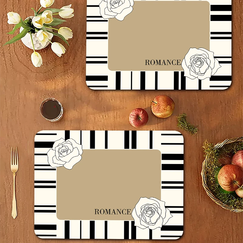 【卓为家居】新款硅藻泥吸水垫防滑厨房台面茶几柜百搭吸水沥水垫