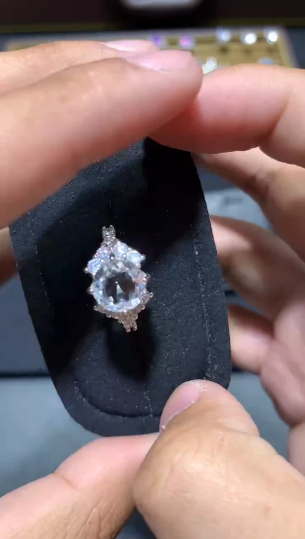 未镶嵌戒指水晶T95【多样性发其一】