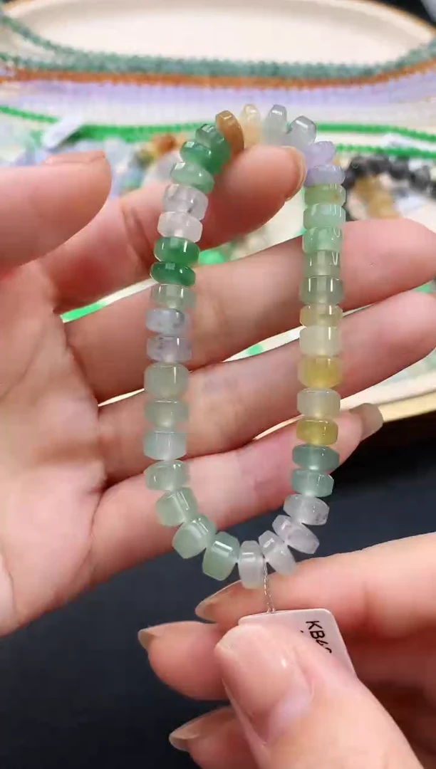 未镶嵌手串翡翠49|5800+0