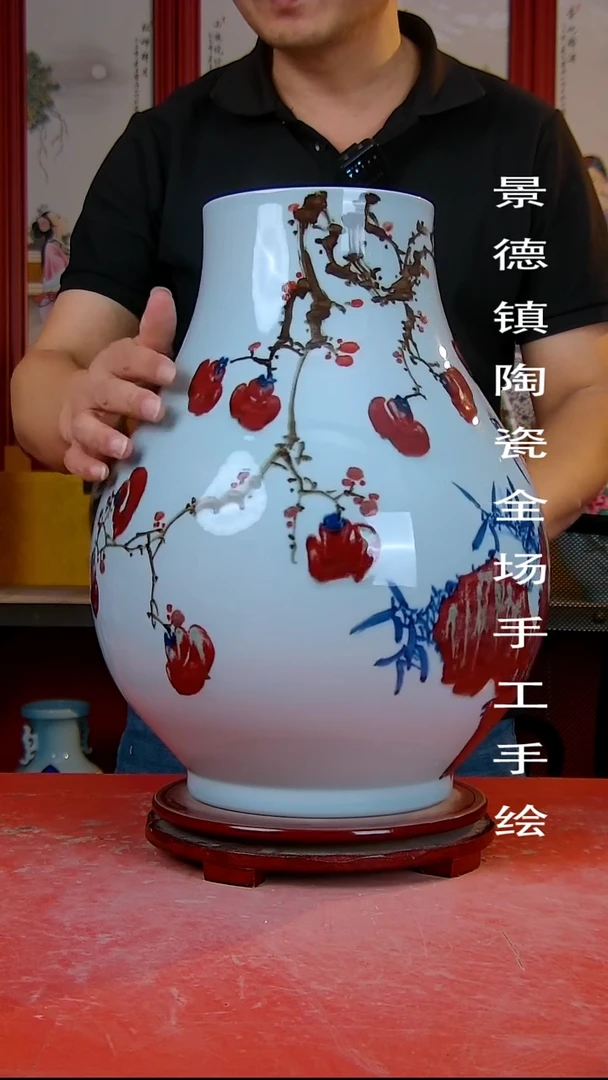 摆件景德镇陶瓷 全场手工手绘