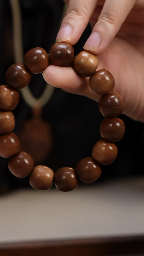 檀香木手串/手链风****1老山檀香15*16老型多样式发其一药香沉水