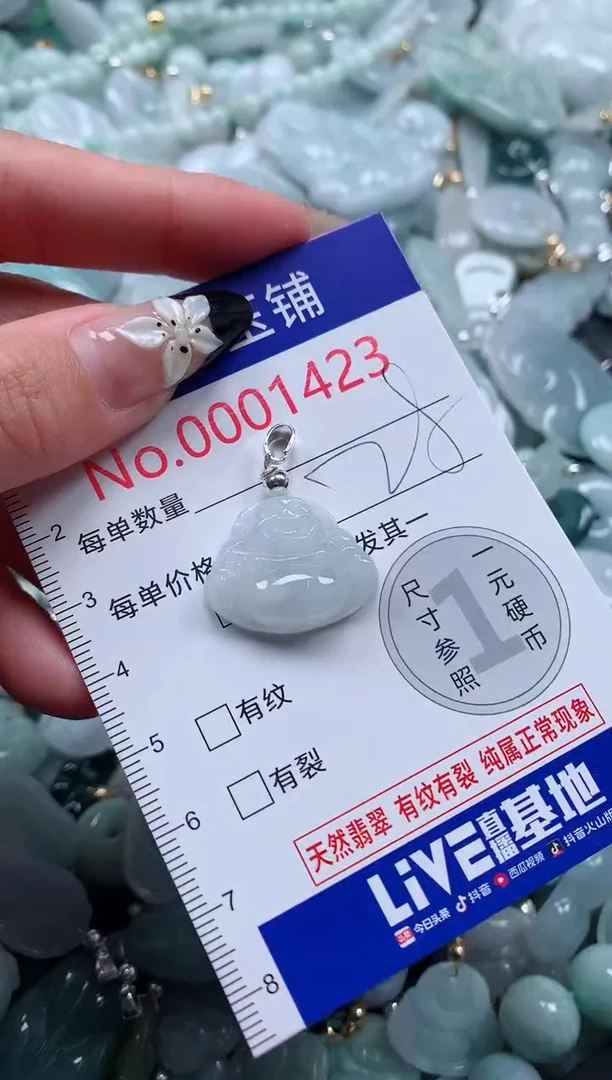 颈饰未镶嵌翡翠1423