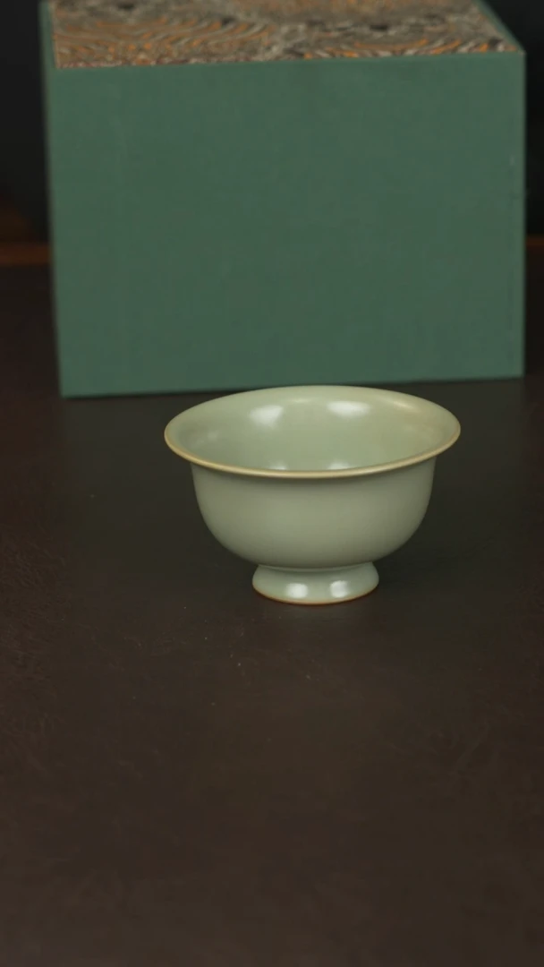 瓷瓷 宣宝汝瓷原矿原釉手工作品